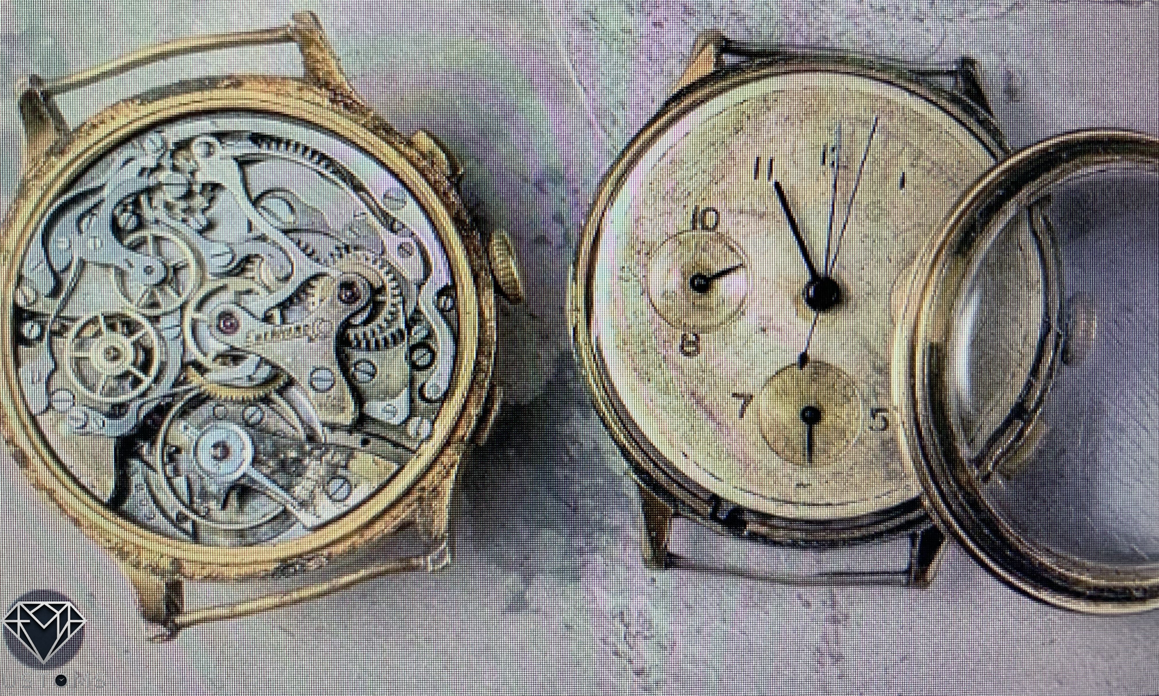 Restored vintage watch